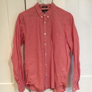 Red Checked Button Up